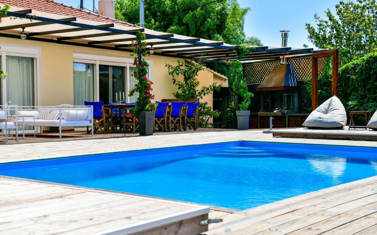 Serenity Luxury Villa, Skiathos Ajía Paraszkeví Kültér fotó