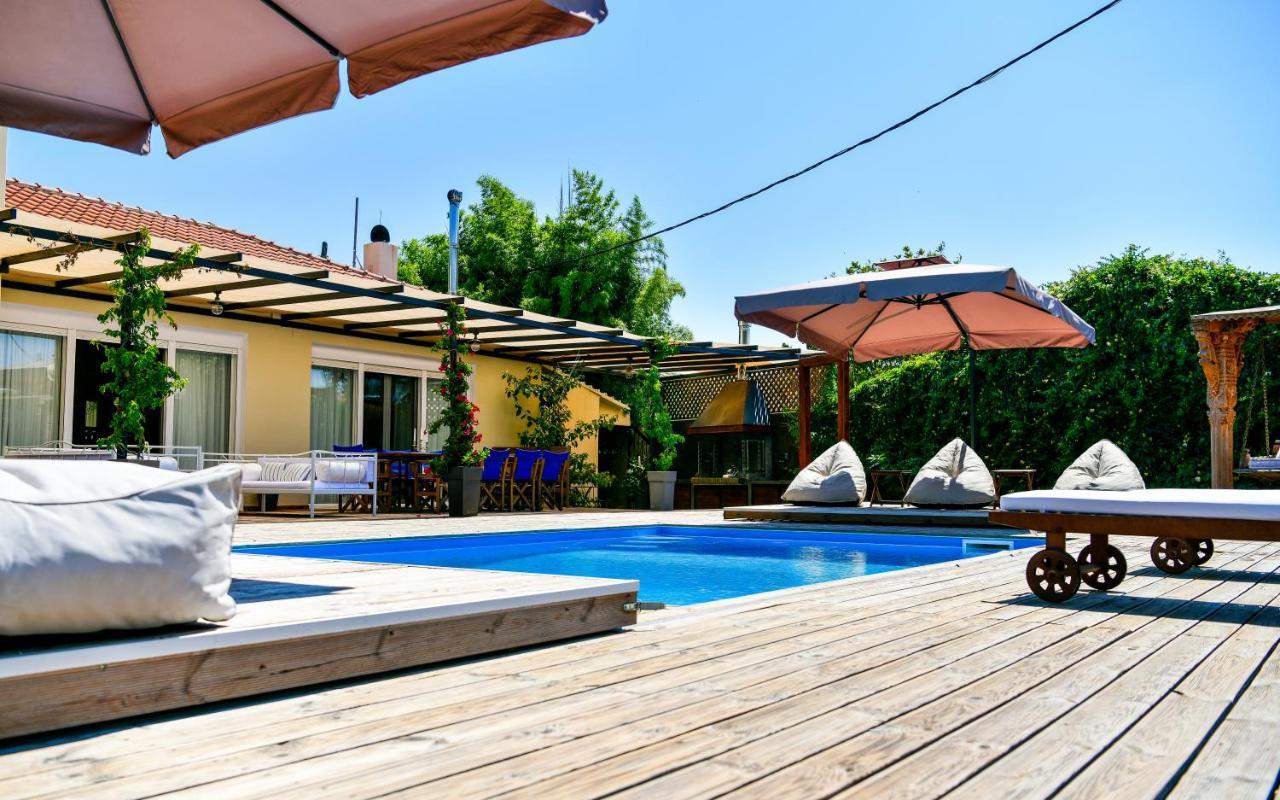 Serenity Luxury Villa, Skiathos Ajía Paraszkeví Kültér fotó