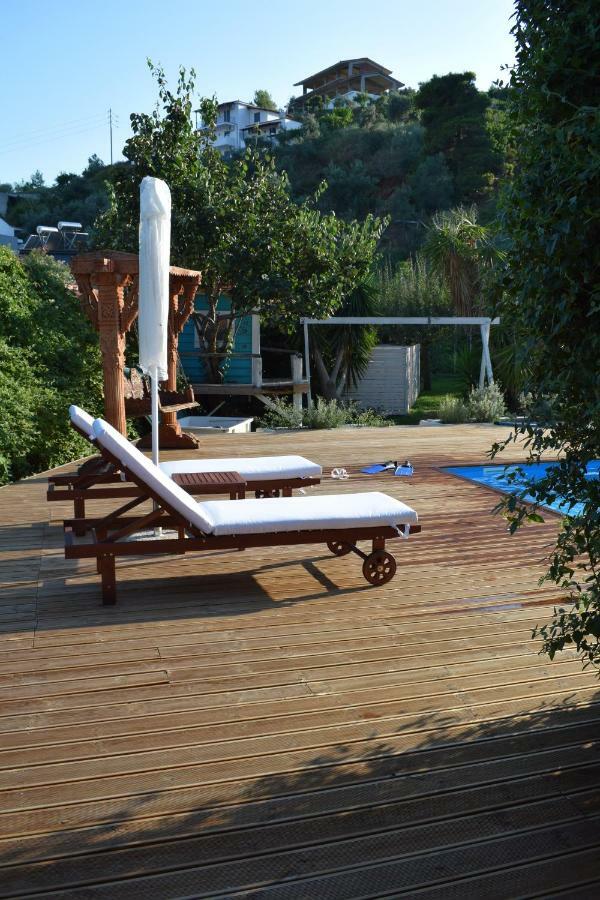 Serenity Luxury Villa, Skiathos Ajía Paraszkeví Kültér fotó