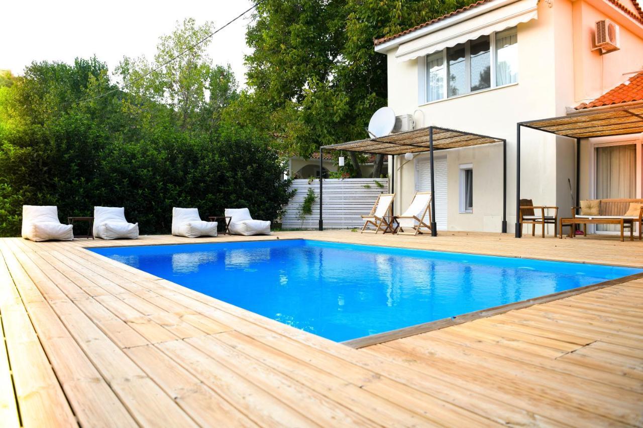 Serenity Luxury Villa, Skiathos Ajía Paraszkeví Kültér fotó